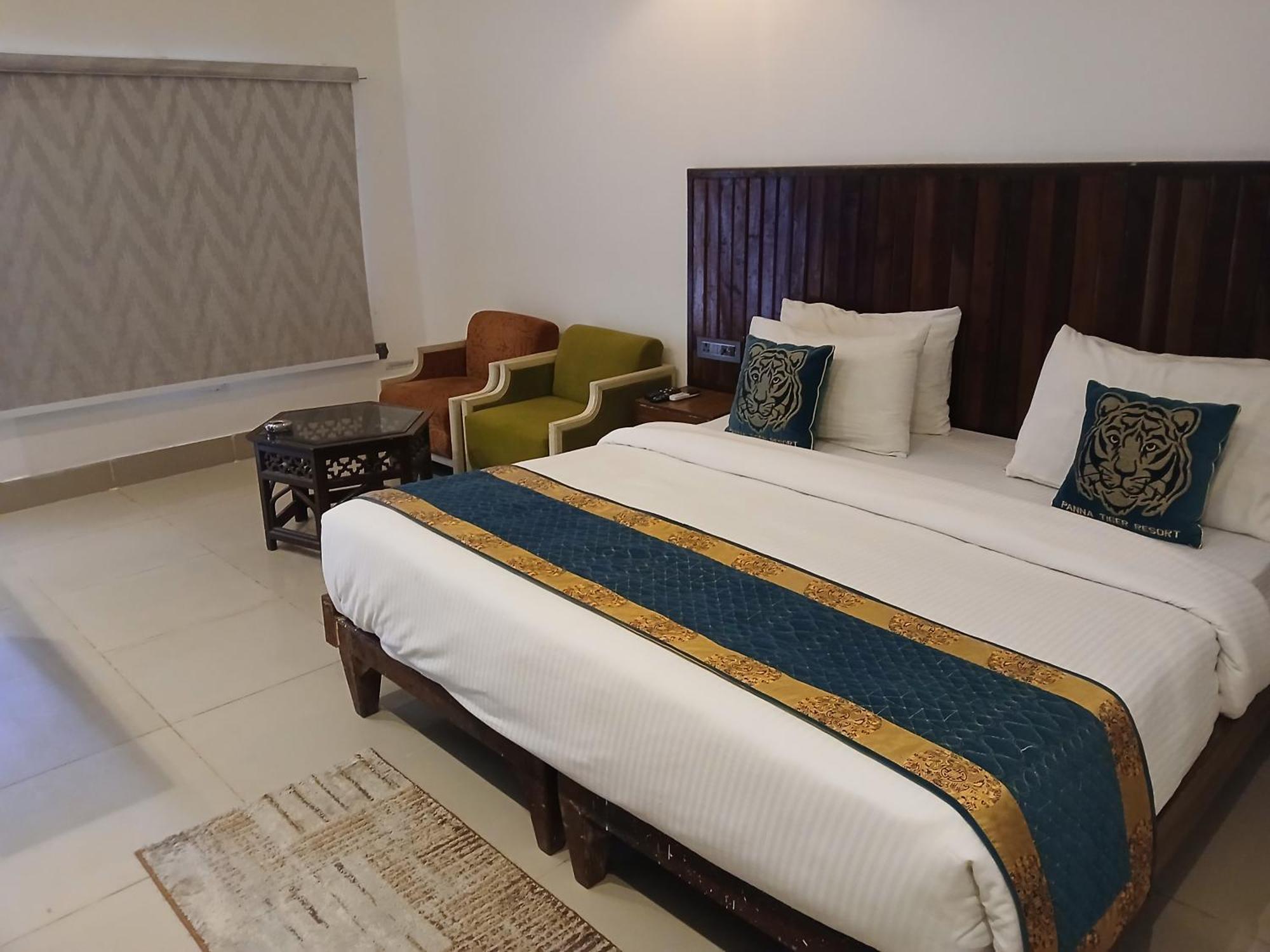 Panna Tiger Resort- Riverside Property Rājgarh Buitenkant foto